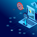 Free computer data digital vector