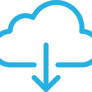 Free download cloud file download vector