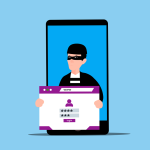 Free phishing scam website vector