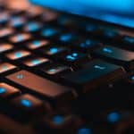 closeup photo of computer keyboard